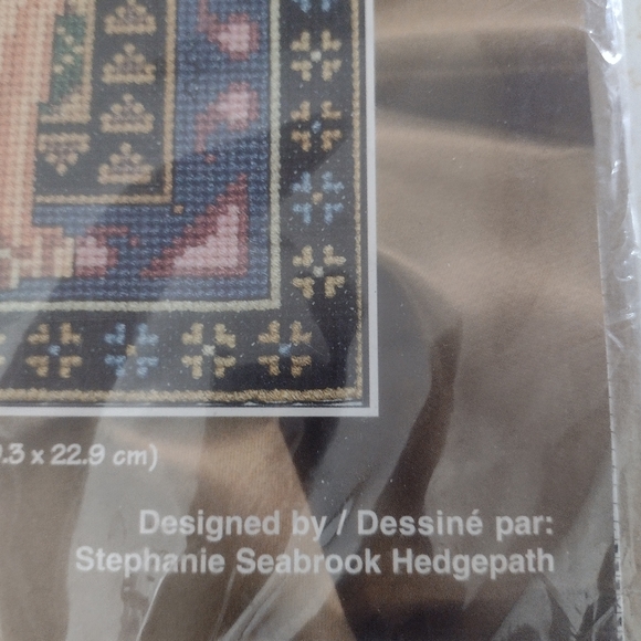 Janlynn counted Cross stitch Abyssinian Cat. #120-14 vintage, Tabby - Picture 7 of 8